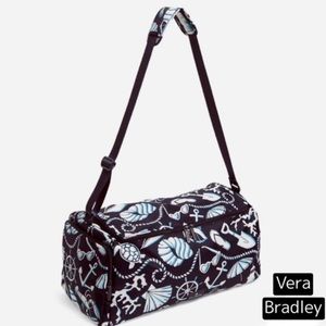 Vera Bradley Medium Active Duffel Bag Shore Enough Pattern
